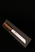 Load image into Gallery viewer, Brioni Pimli Tırtıklı Ekmek Bıçağı Ceviz